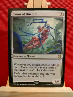 Twins of Discord - Modern Horizons 3 Commander - NM - Rare - MTG - Image 1