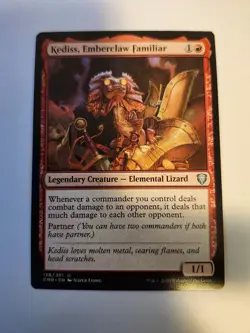 Kediss, Emberclaw Familiar [Commander Legends - 188] - NM - Image 1