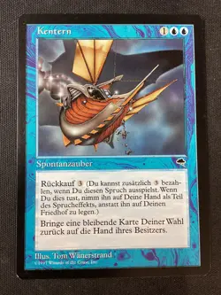 MTG Tempest #55 Capsize (German) LP - Image 1