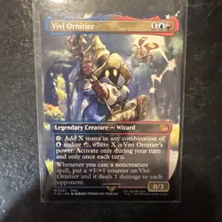 Vivi Ornitier Borderless MTG Magic the Gathering Final Fantasy - Image 1