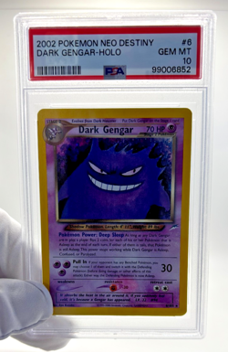 Pokemon Cards - PSA 10 Dark Gengar 6/105 - Neo Destiny Holo - GEM MT - Image 3