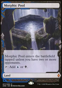 MTG Magic the Gathering Morphic Pool (17/30) Zendikar Rising Expeditions LP - Image 1