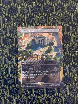 Silent Clearing Borderless ACR MTG Magic the Gathering - Image 1