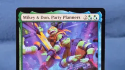 Mikey and Don Party Planners - Teenage Mutant Ninja Turtles - MtG - NM A 🔮 - Image 2