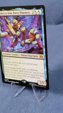 Mikey and Don Party Planners - Teenage Mutant Ninja Turtles - MtG - NM A 🔮 - Image 4
