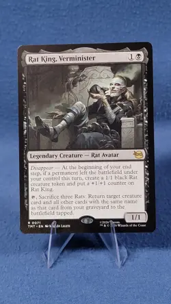 MTG Rat King Verminister Normal R Teenage Mutant Ninja Turtles TMT 71 NM B 🔮 - Image 1