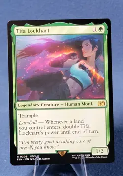 MTG Tifa Lockhart NM - FINAL FANTASY (FIN) 206 R 🔮 A - Image 1