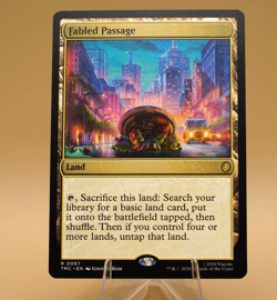 Fabled Passage | 67 | Rare | Regular | TMC-Commander | MTG | TMNT - Image 1