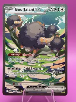 Pokemon TCG Bouffalant EX Sir 170/086 SV White Flare NM-MT Condition - Image 1