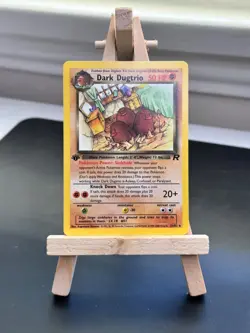 Pokemon 1st Edition Dark Dugtrio 23/82 Team Rocket NM+ - Image 1