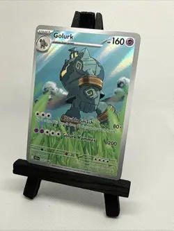 Golurk 123/086 Black Bolt Illustration Rare Holo Pokemon TCG Card NM - Image 2