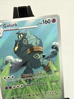 Golurk 123/086 Black Bolt Illustration Rare Holo Pokemon TCG Card NM - Image 5