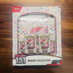 Pokemon Scarlet & Violet 151 Binder Collection New Factory Sealed 820650853142 - Image 1