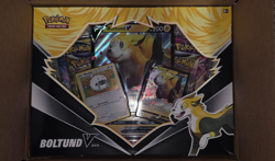 Pokemon TCG Box Pack 2022 Boltund V Box 6 and two decks - Image 1