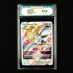 TQG 10 PRISTINE 2022 Pokemon ENG Arceus VSTAR 123/172 HOLO VSTAR - Image 1