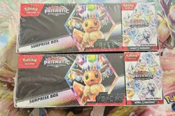 Pokemon Sams Club Prismatic Evolutions Surprise Box/Booster Bundle New Lot Of 2 - Image 1