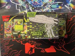 Pokemon TCG Perfect Order Elite Trainer Box ETB 3 Pack Single Blister, 13 packs! - Image 1