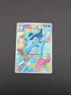 Pokemon: Dewott 106/086 SV White Flare Holo Illustration Rare NM - Image 2