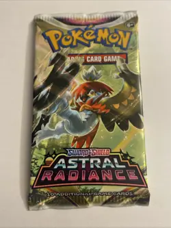 Pokemon TCG Astral Radiance Booster Pack Sealed New 820650850233 - Image 1