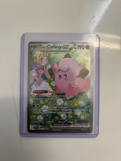 Lillie's Clefairy EX Journey Together 184/159 SIR Pokemon 2025 - Image 1
