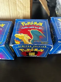1999 Pokemon Gold Plated Card Set Charizard, Poliwhirl, Togepi, Jigglypuff - Image 2