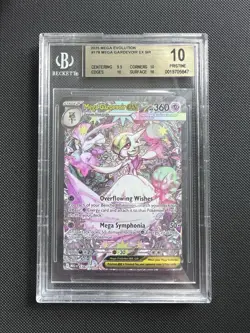 BGS 10 Mega Gardevoir Ex 178/132 SIR PRISTINE Pokemon TCG Mega Evolution - Image 1