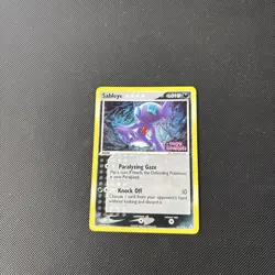 Pokemon Card EX Holon Phantoms Reverse Holo Sableye 31/110 Rare Stamped NM! - Image 2