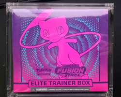 Pokemon TCG Fusion Strike Elite Trainer Box ETB Sword & Shield with Acrylic case - Image 1