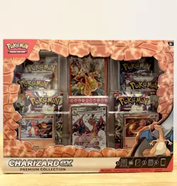 Pokemon TCG Charizard ex Premium Collection Box FACTORY SEALED - Image 1