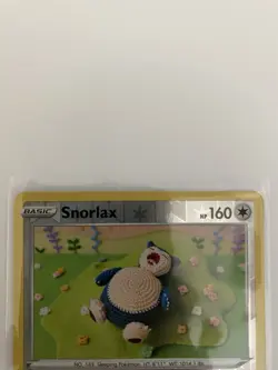 Pokemon TCG Snorlax Crown Zenith Reverse Holo Card 109/159 NM Condition - Image 5
