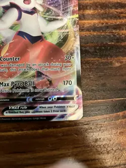 Pokemon TCG Cinderace VMAX 019/072 Full Art Holo Rare Shining Fates NM - Image 5