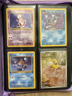 TCG Pokemon WOTC Cards in binder holos rares reverse holos vintage + modern - Image 1