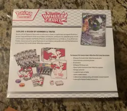 NEW Pokemon White Flare Elite Trainer Box ETB Factory Sealed Scarlet & Violet - Image 4