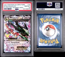 Pokemon - Mega Rayquaza Celebrations 76/108 PSA 10 Gem Mint - Image 3