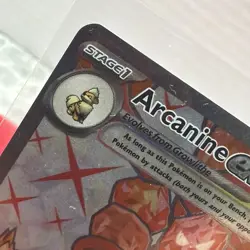 Pokemon Arcanine ex Ultra Rare Full Art Holo Card 224/198 SV01 Scarlet & Violet - Image 2