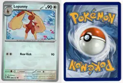 LOPUNNY - 084/131 Prismatic Evolutions - POKEMON MASTERBALL NM/M - Image 3