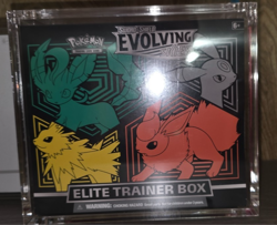 Sealed Pokemon Evolving Skies Elite Trainer Box With Acrylic Case free shipping - Image 1