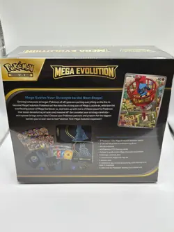 Pokemon TCG Pokemon Mega Evolution Lucario ETB Elite Trainer Box Sealed - Image 2