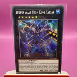 Yu-Gi-Oh! D/D/D Wave High King Caesar OP24-EN009 Super Rare - Image 1