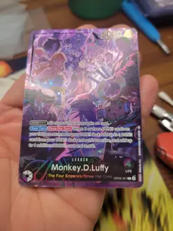Monkey.D.Luffy OP09-061 Promotion Card Foil One Piece - Image 1
