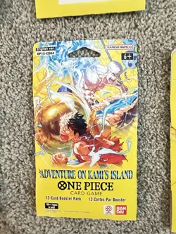 One Piece Adventure On Kami’s Island OP15-EB04 Sleeved Booster Pack 10 Pack Lot - Image 3