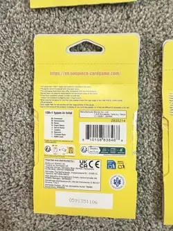 One Piece Adventure On Kami’s Island OP15-EB04 Sleeved Booster Pack 10 Pack Lot - Image 4