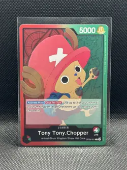 Tony Tony Chopper. Op08-001 One Piece . Two Legends - Image 1