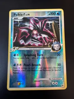 Palkia G Lv 78 - 12/127 Reverse Holo Rare - Platinum Pokemon Card - LP/MP - Image 1