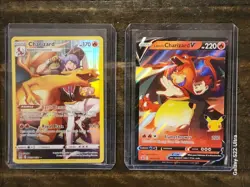 2023 POKEMON CHARIZARD EX BLACK STAR PROMO #56 WITH MAGNETIC CARD STAND & 2 More - Image 4