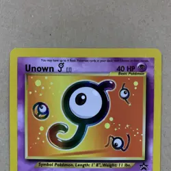 Black Star Promo Unown [J] 38 WOTC Pokemon Card - MP - Image 2