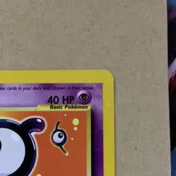 Black Star Promo Unown [J] 38 WOTC Pokemon Card - MP - Image 4