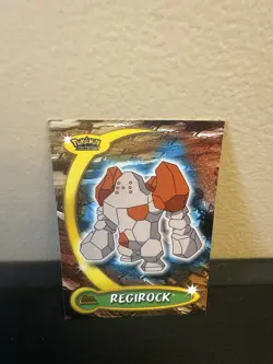 Regirock Pokemon Advanced Challenge Topps TCG Card 2004 #56 - Image 1