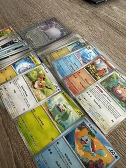 Pokemon TCG 151 English Mega Bulk Bundle! 100+ Cards with Holo/Reverse/EX MINT - Image 1