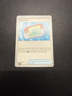 Poke Pad 198/217 Ascended Heroes Trainer Pokemon Card NM - Image 1